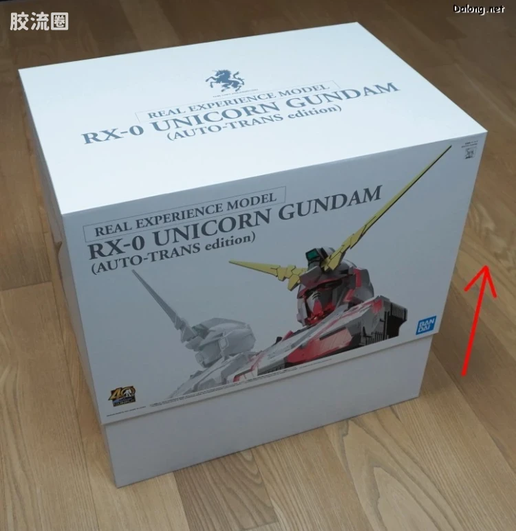 万代 大比例胸像系列 REAL EXPERIENCE MODEL RX-0 独角兽高达 自动变形版 - 图片